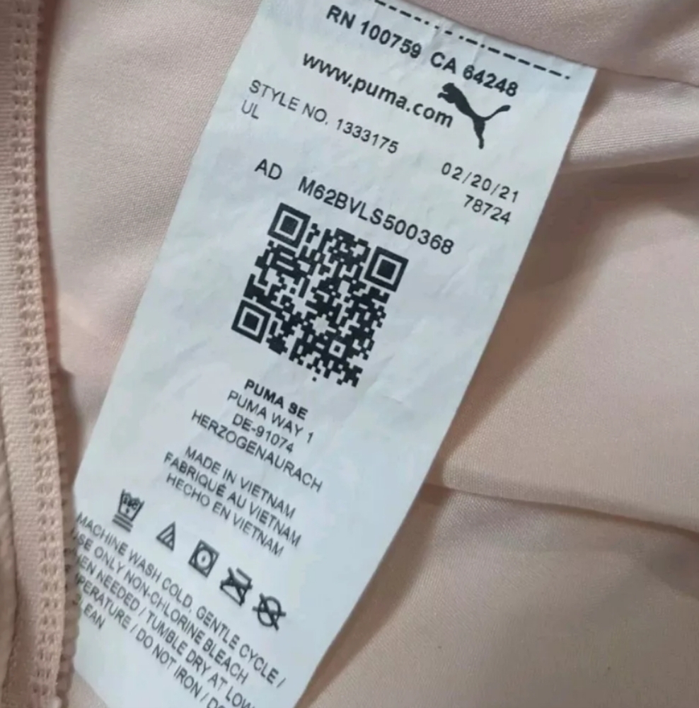 Puma vest women's size 10 Medium puffer Pink M - Picture 10 of 11
